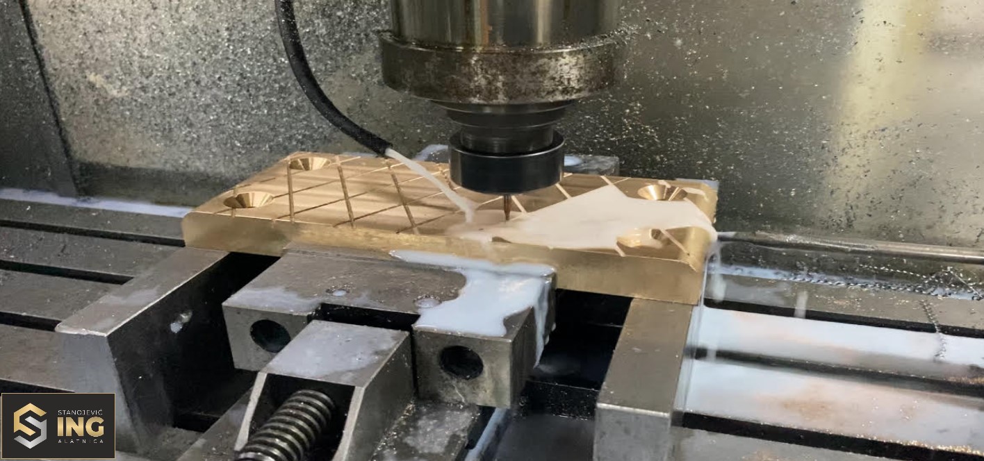 Precizna obrada bronze na CNC glodalici